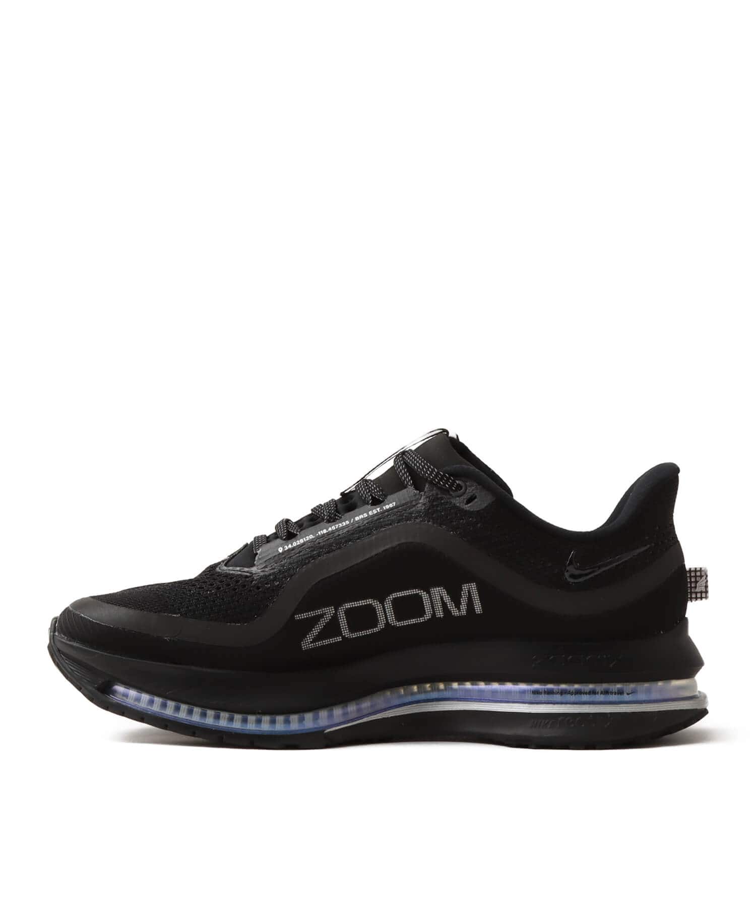 NIKE PEGASUS PREMIUM BLACK/BLACK-METALLIC SILVERの画像