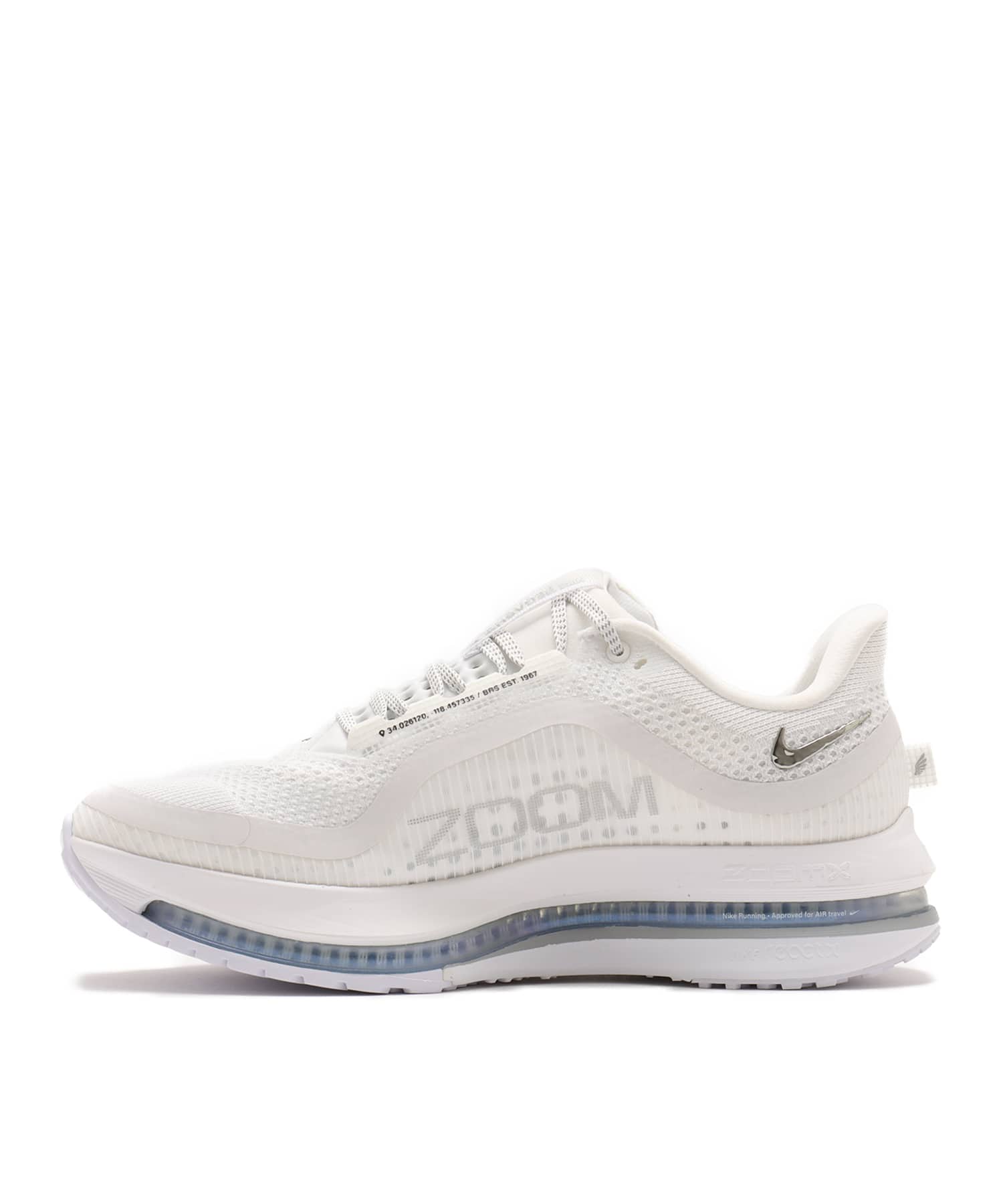 NIKE PEGASUS PREMIUM WHITE/METALLIC SILVER-METALLIC SILVERの画像