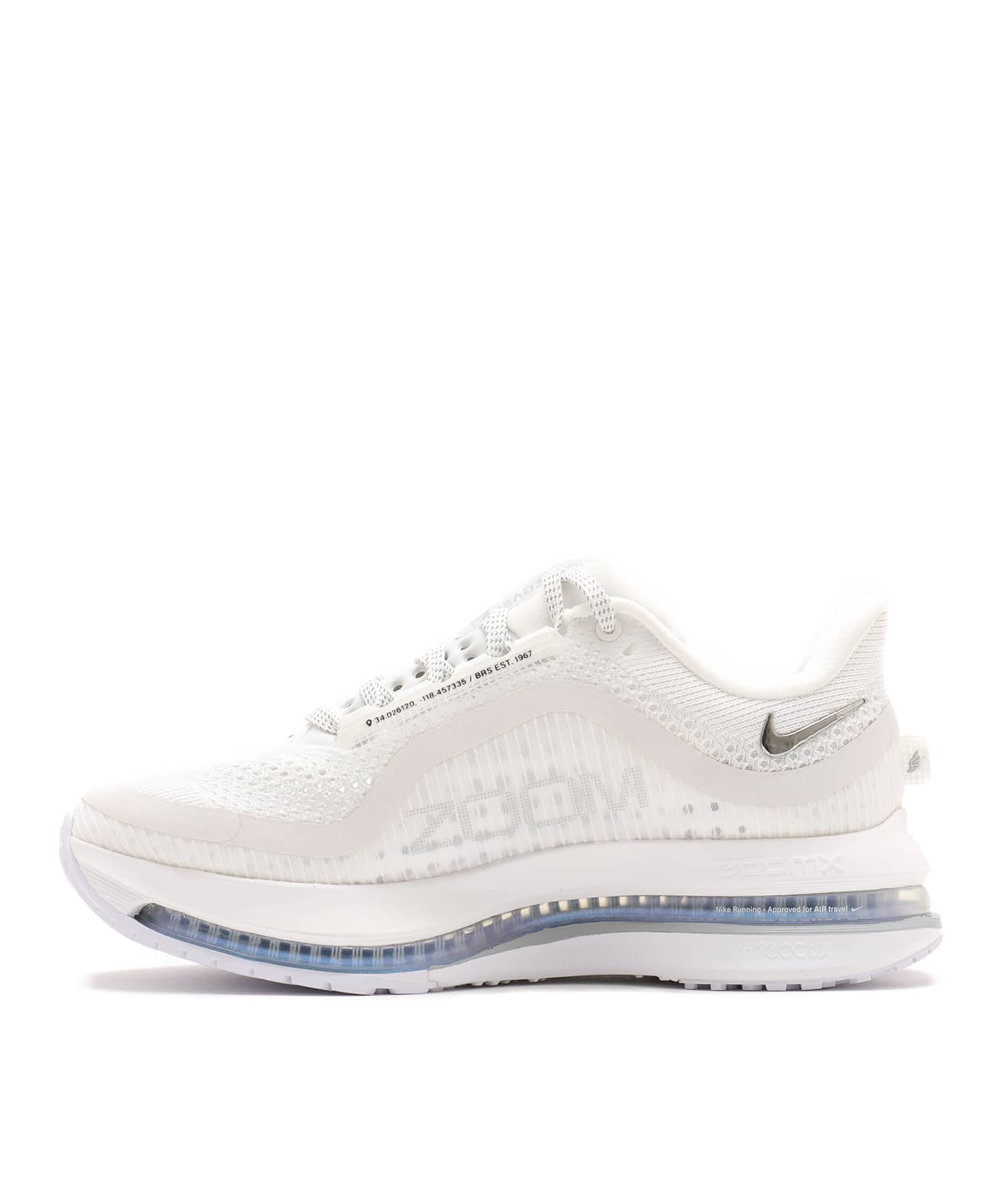 NIKE W PEGASUS PREMIUM WHITE/METALLIC SILVER-METALLIC SILVERの画像