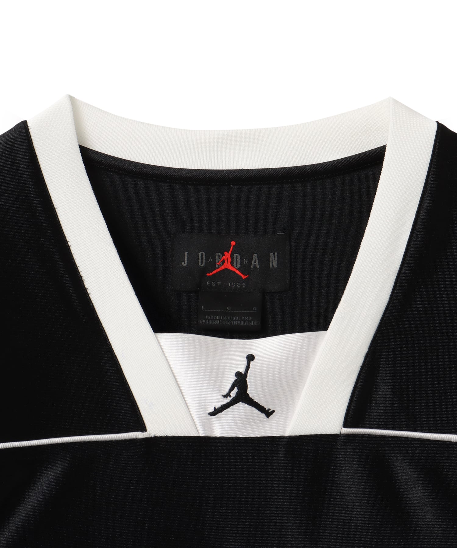 JORDAN BRAND M J CAT-SCRATCH JERSEY BLACKの画像