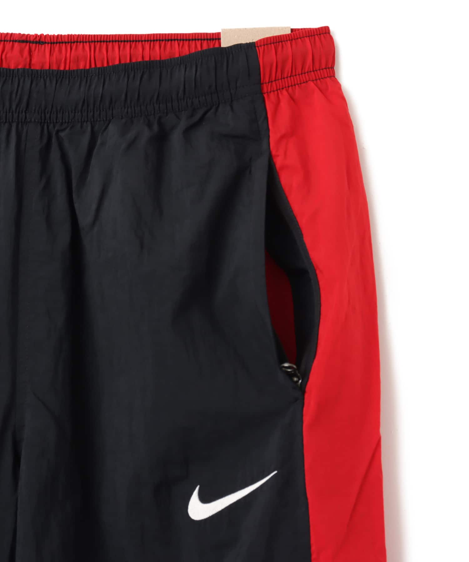 NIKE AS M NK RPL T90 TRK PANT W BLACK/GYM RED/SAILの画像