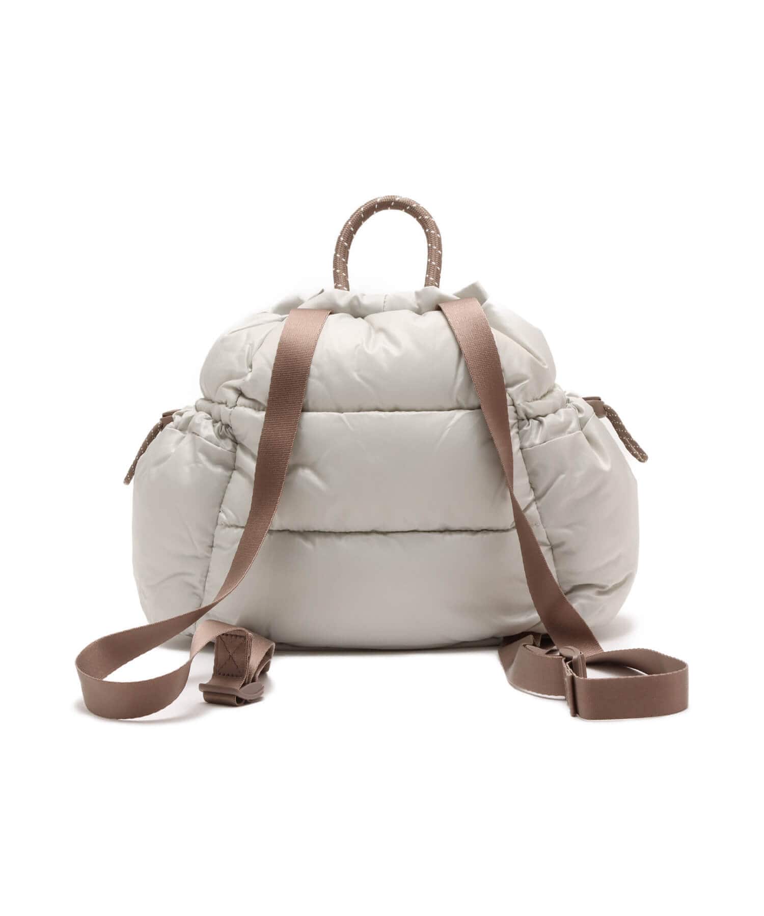NIKE NK NSW PUFFLE MINI BKPK LIGHT BONE/MINK BROWN/SAILの画像