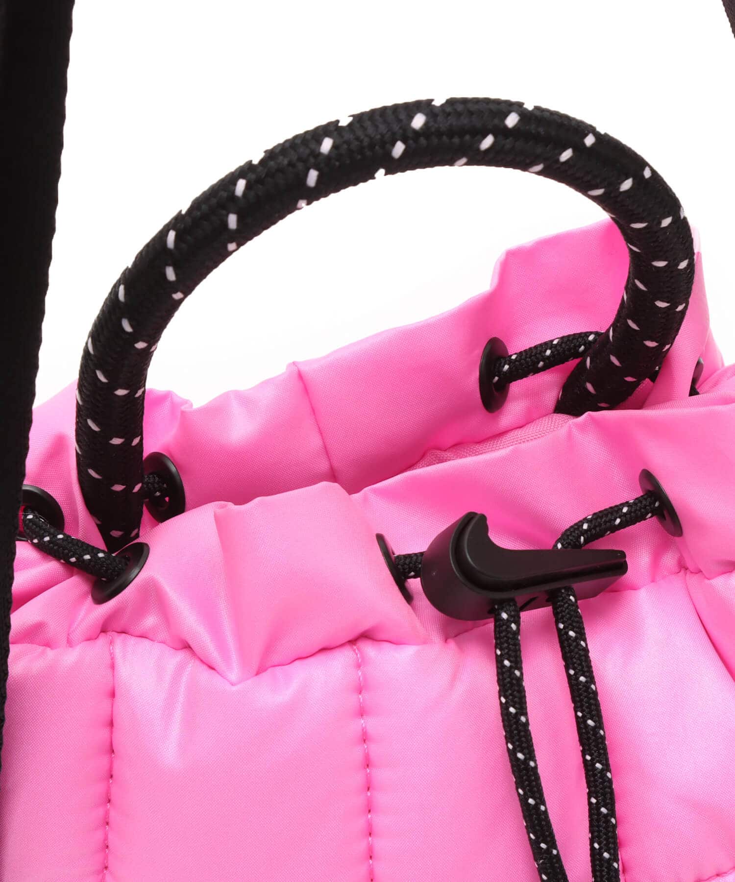 NIKE NK NSW PUFFLE TINY TOTE PINK SPELL/BLACK/BLACKの画像
