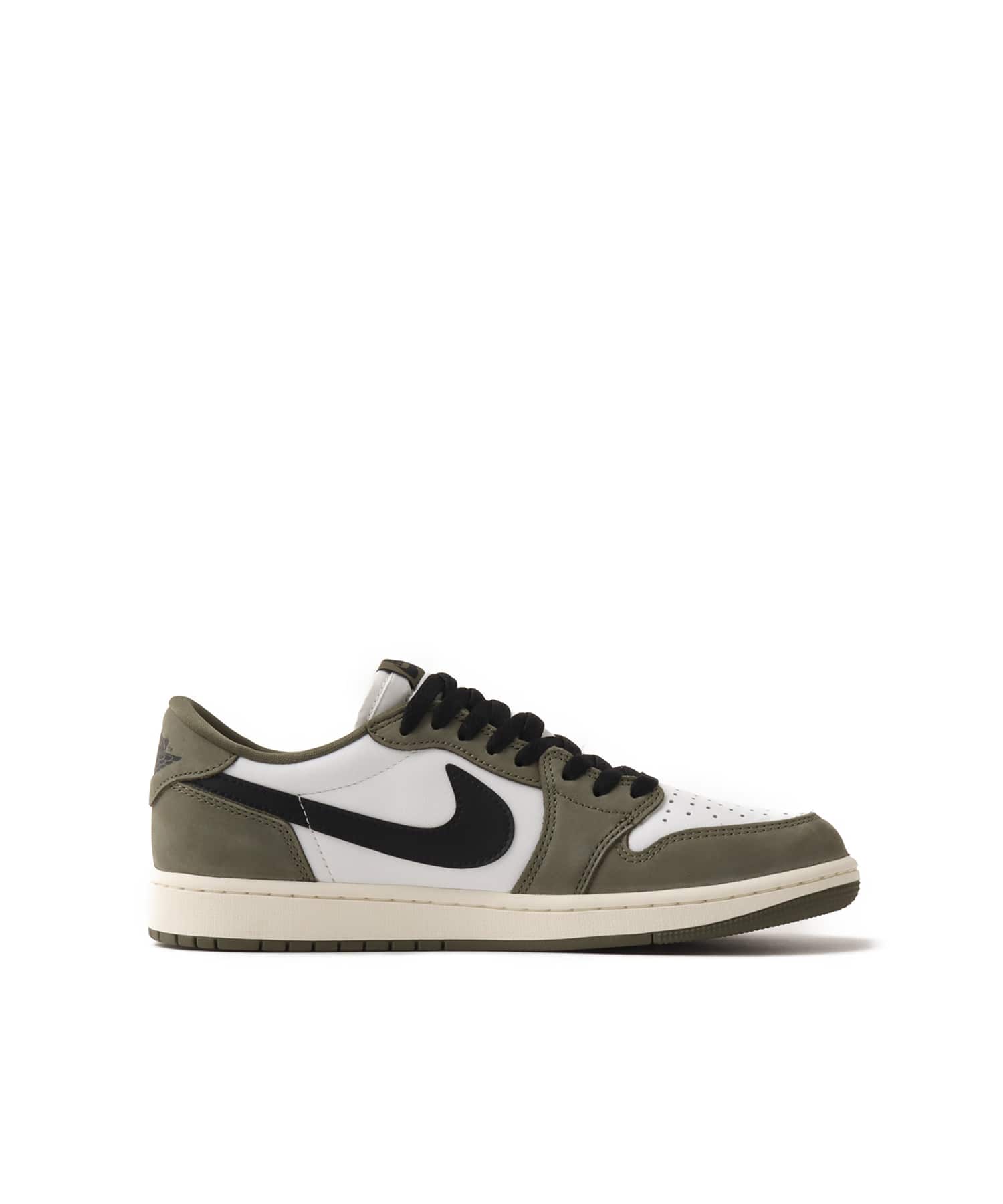 JORDAN BRAND AIR JORDAN 1 RETRO LOW OG MEDIUM OLIVE/BLACK-SUMMIT WHITE-SAILの画像