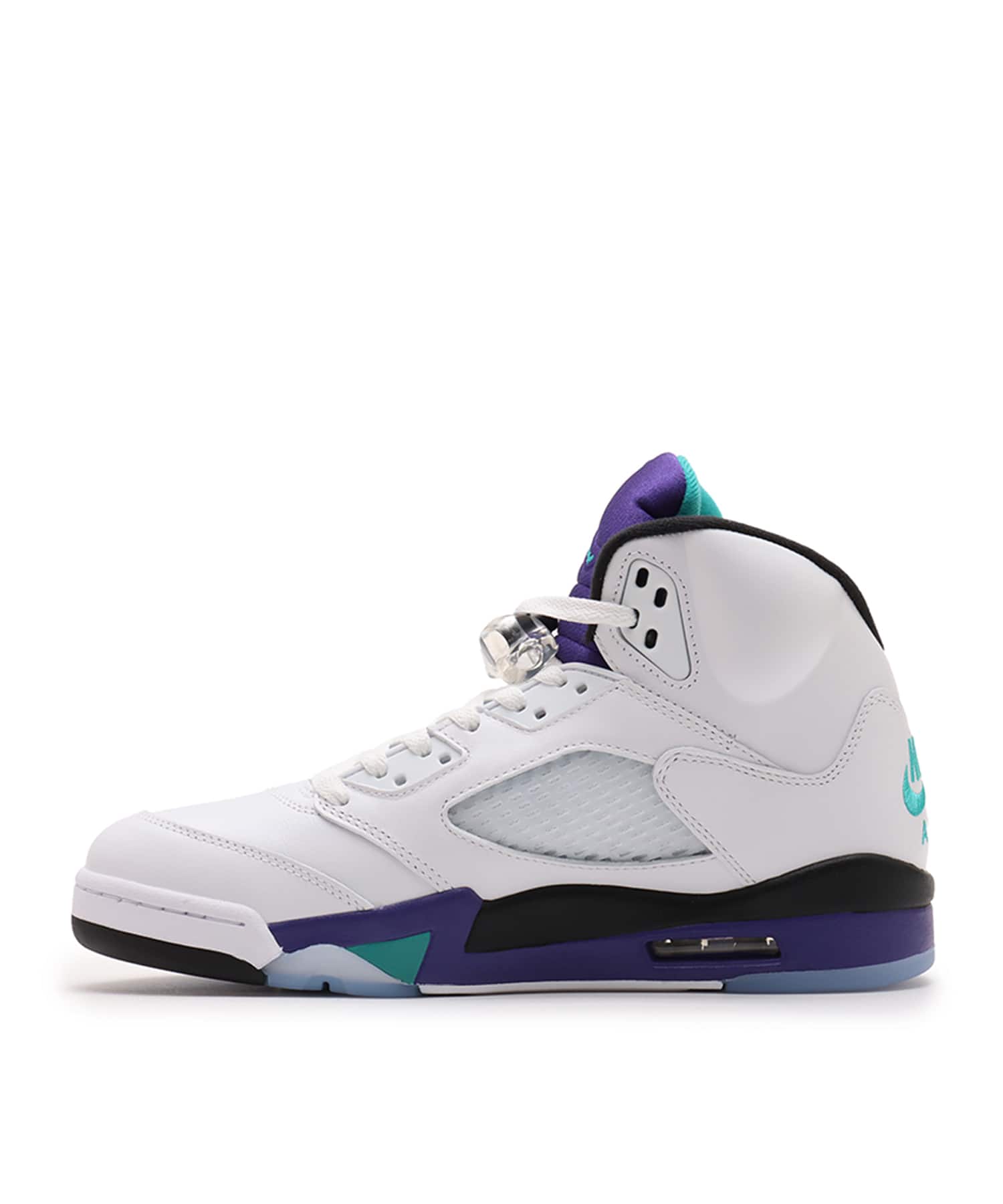 JORDAN BRAND AIR JORDAN 5 RETRO OG WHITE/NEW EMERALD-GRAPE ICE-BLACKの画像