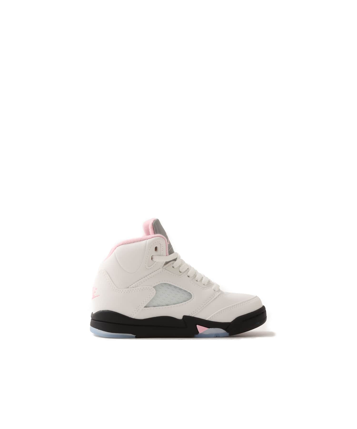 JORDAN BRAND JORDAN 5 RETRO OG (PS) WHITE/MED SOFT PINK-BLACKの画像