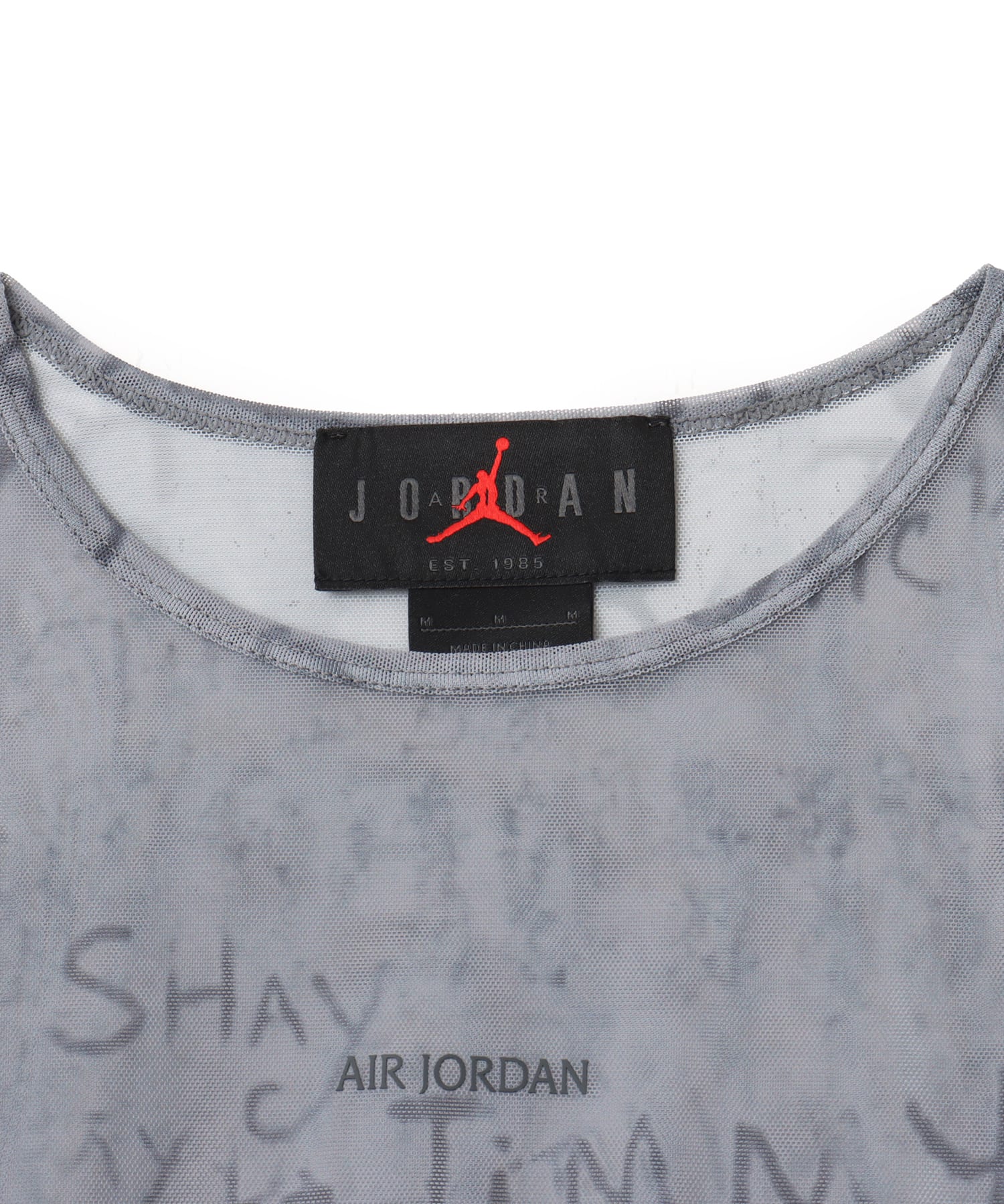 JORDAN BRAND AS W J AIR JDN LS TOP DK SMOKE GREYの画像