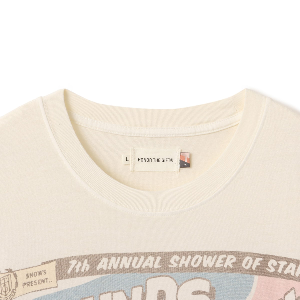 HONOR THE GIFT SOUNDS FOR THE SOUL TEE WHITE の画像