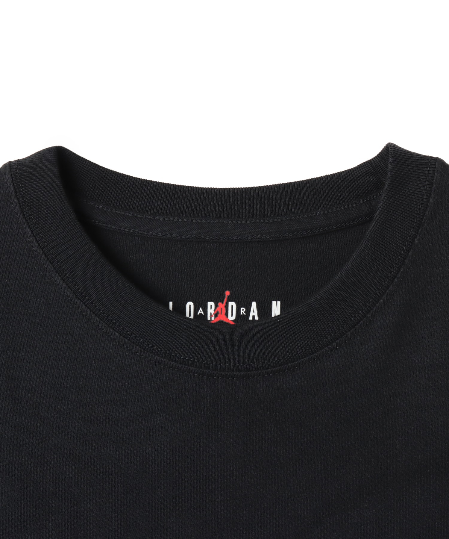 JORDAN BRAND AS W J FLT SS SHGF GFX TEE TT BLACK/WHITEの画像