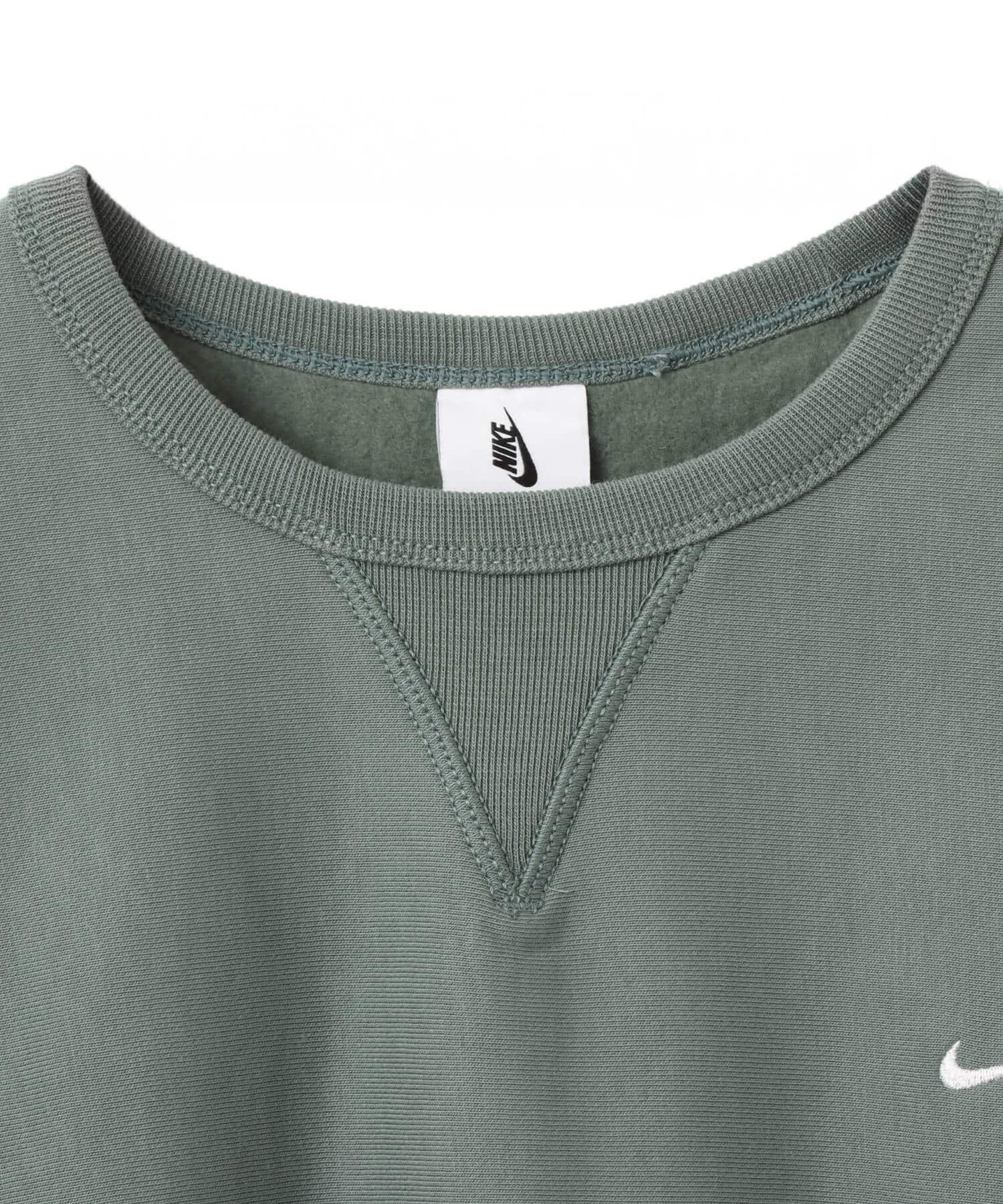 NIKE AS M NL SOLO SWSH BB CREW CLAY GREEN/WHITEの画像