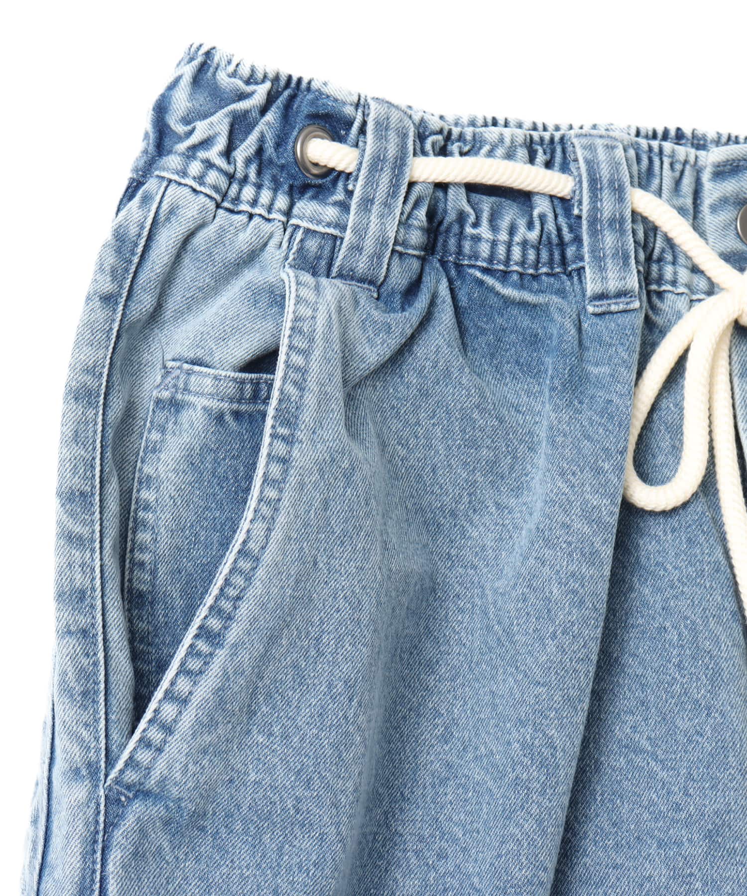 NIKE AS M NK DENIM 10IN SHORT NAOS BLUE GREY/PALE IVORYの画像