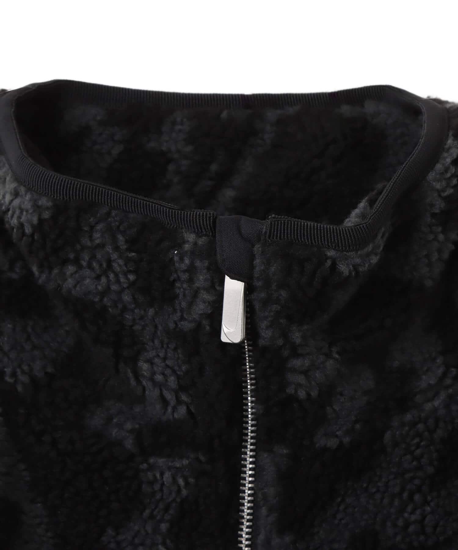 NIKE AS W NSW STREET SHERPA JKT BLACK/BLACK/SAILの画像