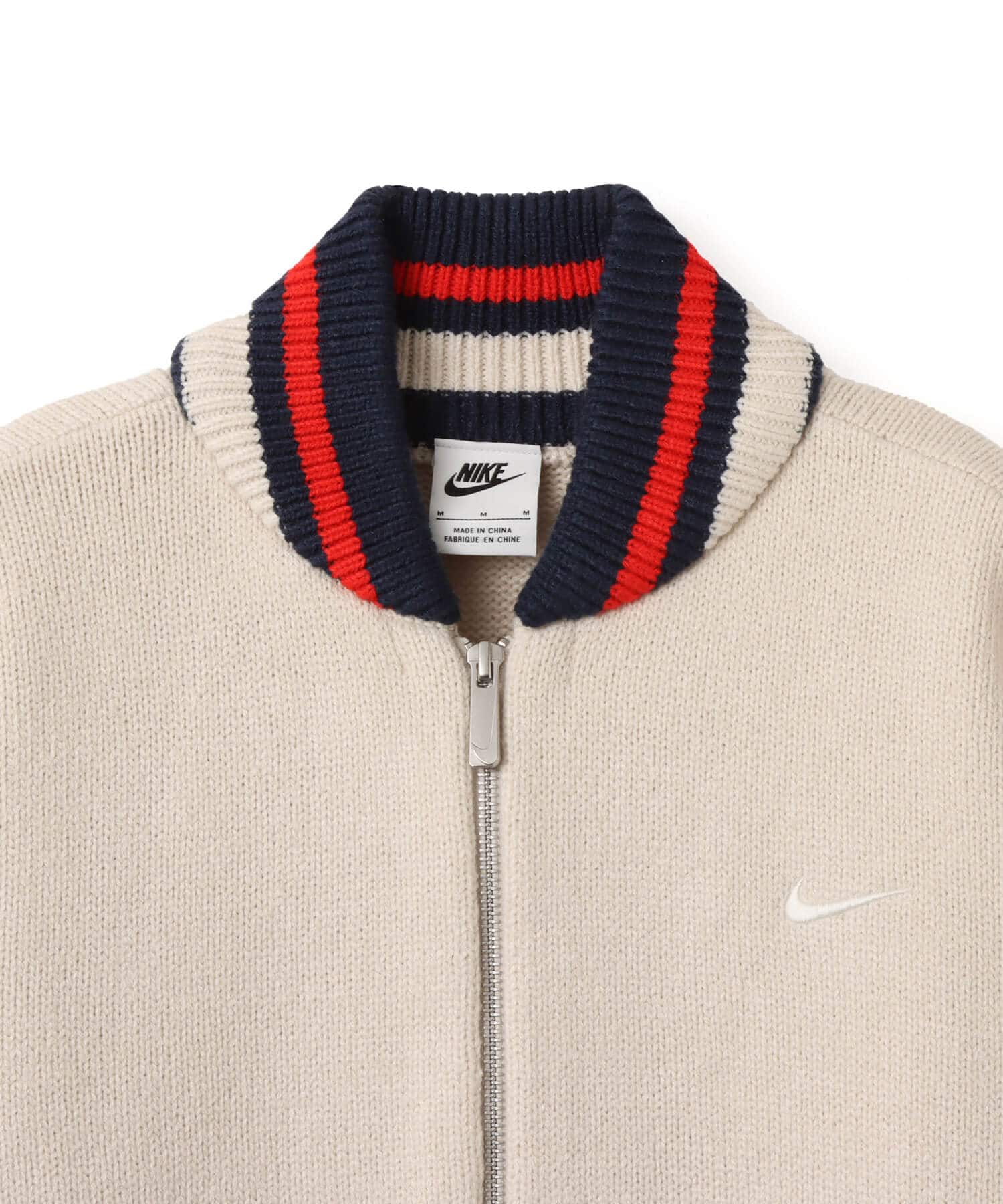 NIKE AS W NSW CARDIGAN STREET LT OREWOOD BRN/MIDNIGHT NAVY/SAILの画像