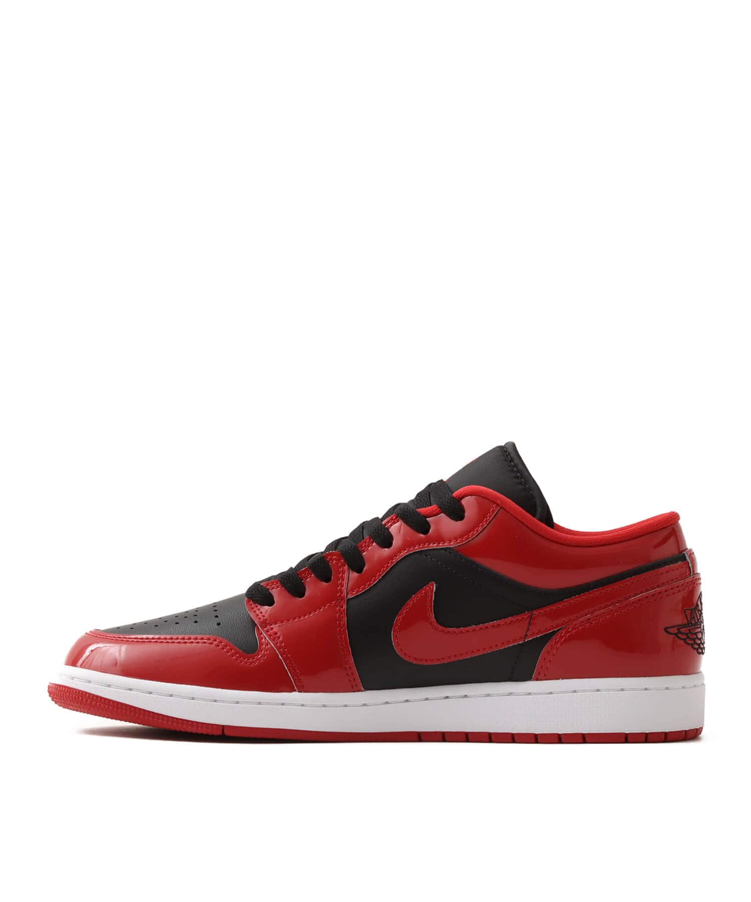 JORDAN BRAND AIR JORDAN 1 LOW SE BLACK/VARSITY RED-WHITEの画像