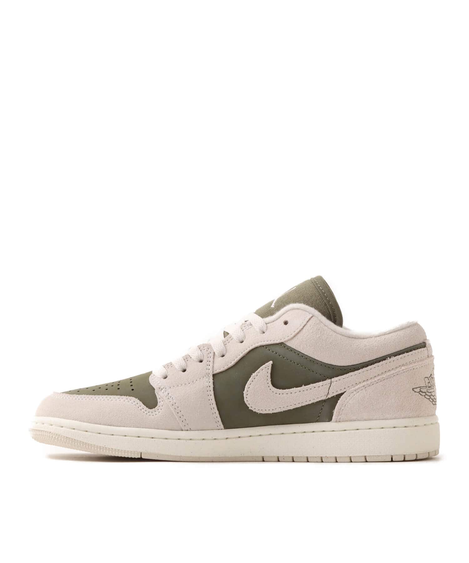 JORDAN BRAND AIR JORDAN 1 LOW SE MEDIUM OLIVE/LT OREWOOD BRN-SAILの画像