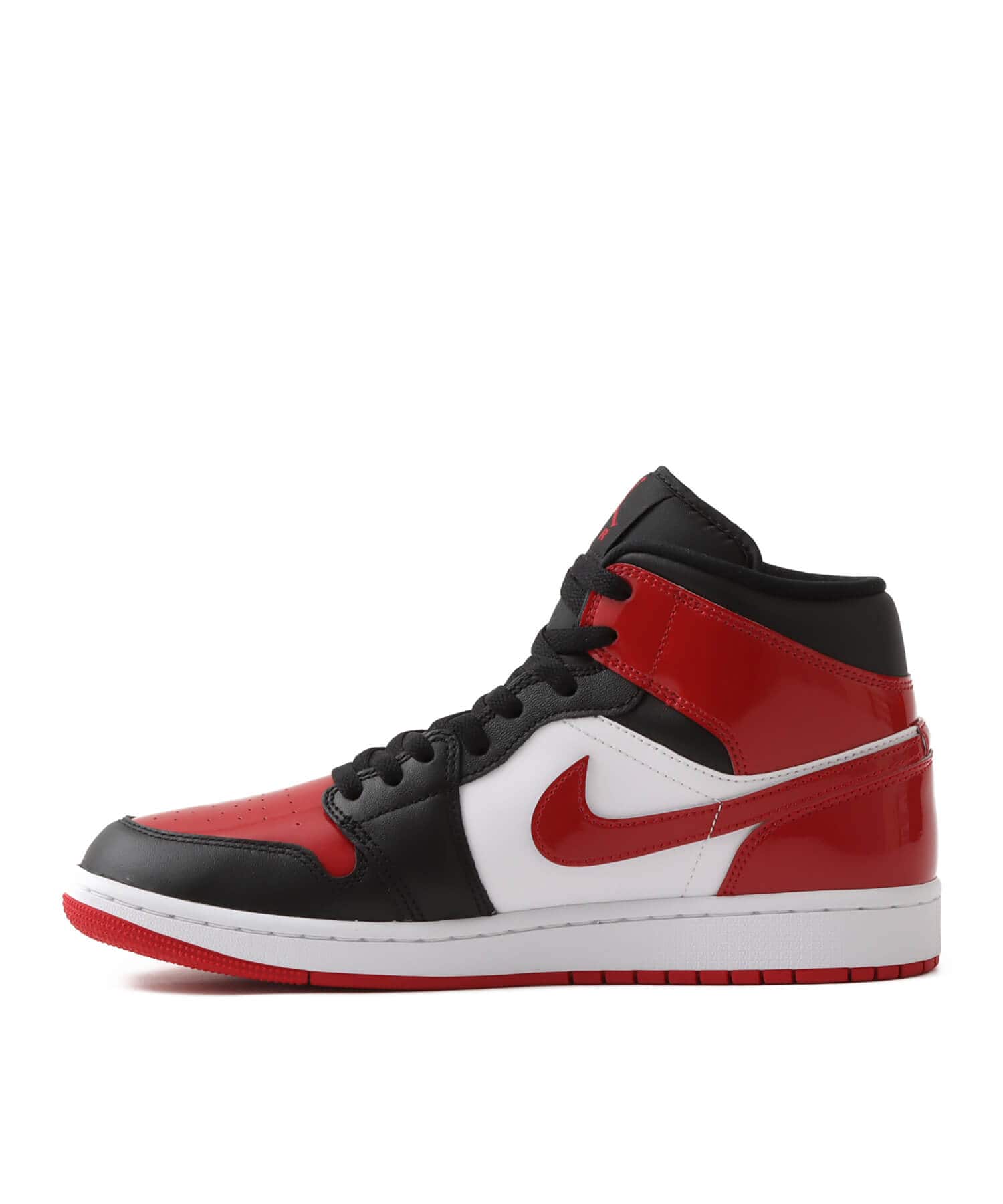 JORDAN BRAND AIR JORDAN 1 MID SE BLACK/VARSITY RED-WHITEの画像