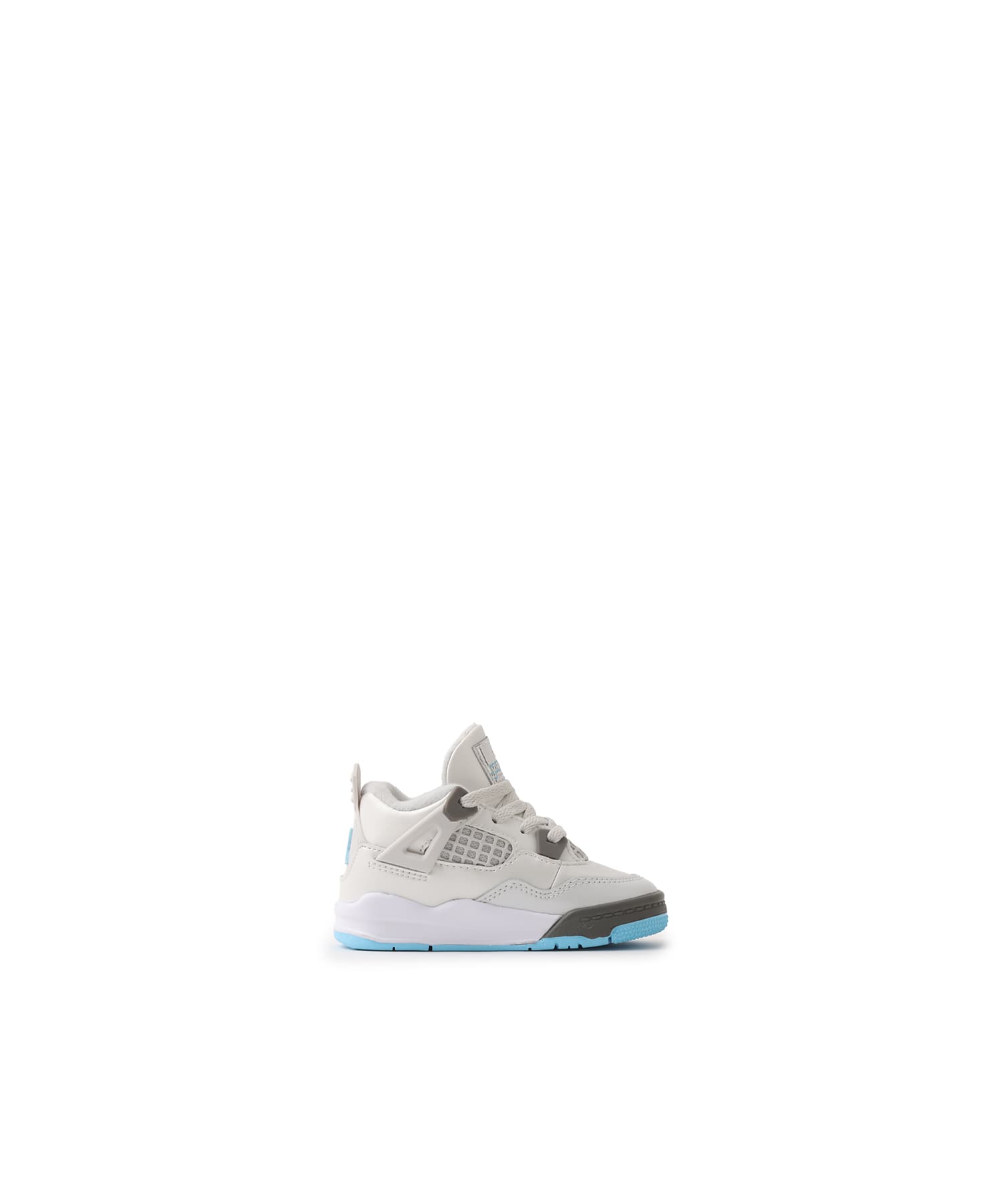 JORDAN BRAND JORDAN 4 RETRO (TD) PHOTON DUST/BLUE CHILL-FLAT PEWTER-WHITEの画像