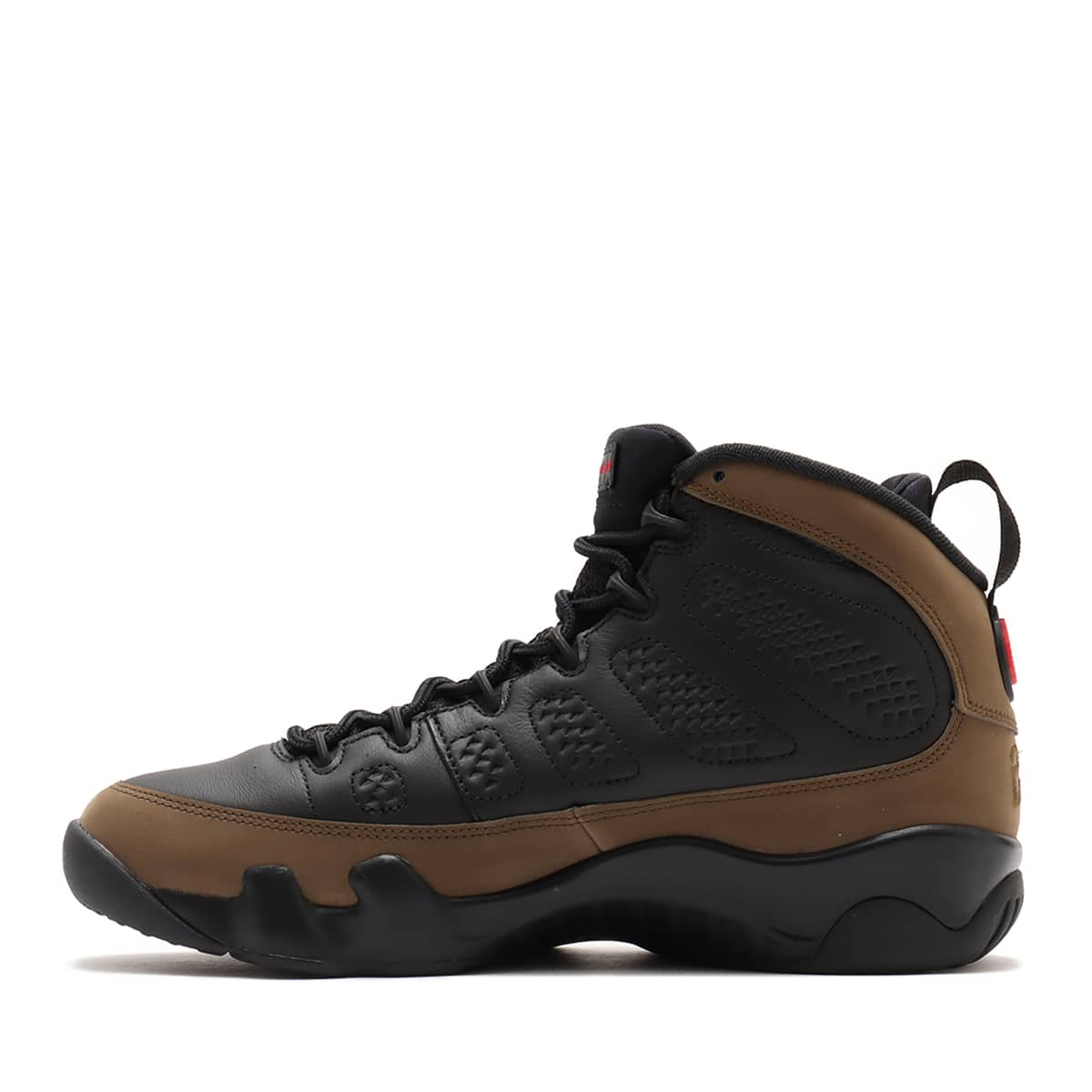 JORDAN BRAND AIR JORDAN 9 RETRO BLACK/TRUE RED-LIGHT OLIVE|atmos（アトモス）  公式オンラインストア