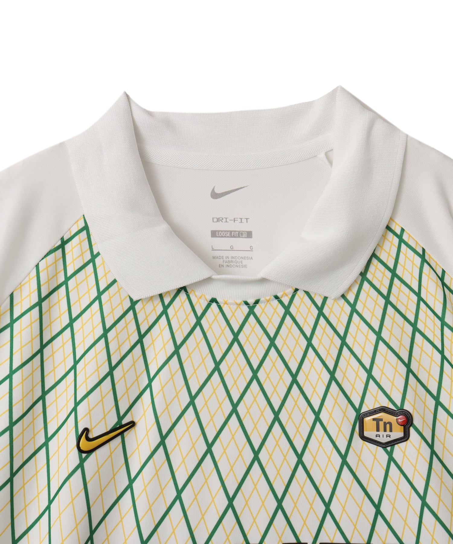 NIKE M NSW TN FB JERSEY WHITEの画像