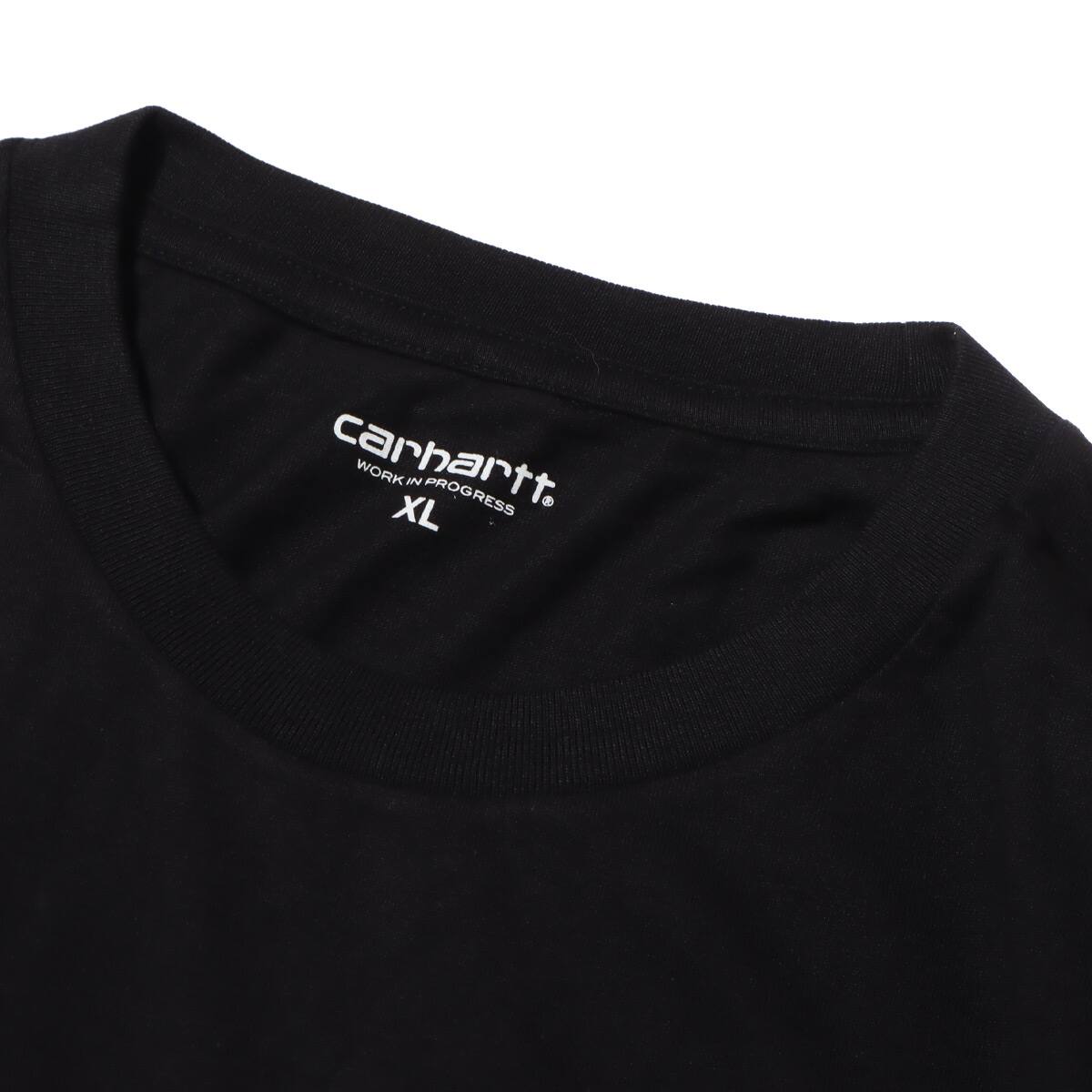 CARHARTT L/S POCKET T-SHIRT BLACK の画像