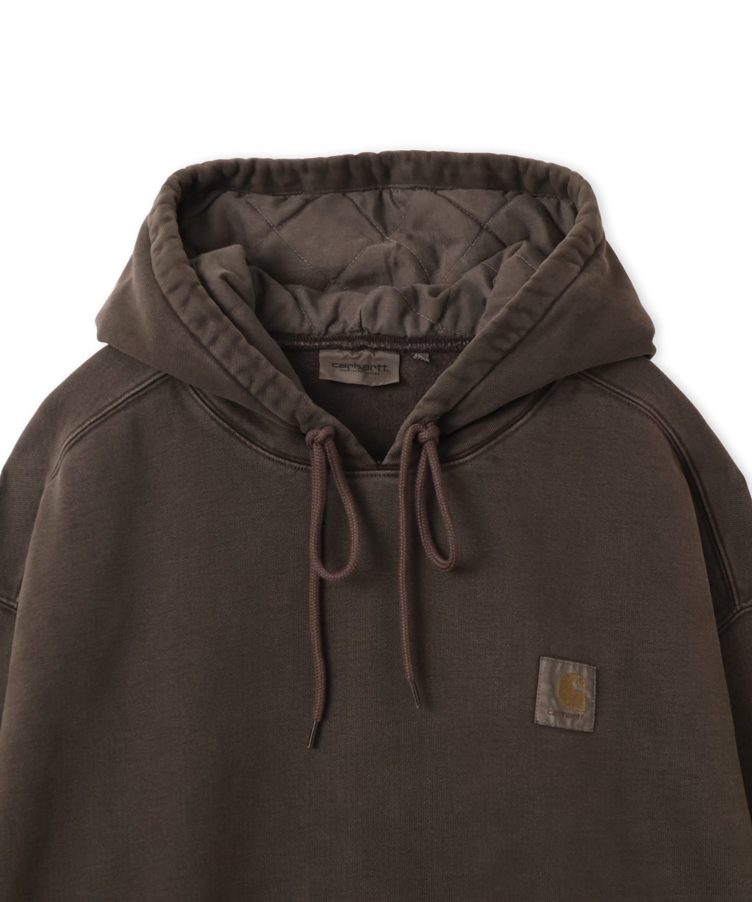 CARHARTT HOODED VISTA SWEAT Tobaccoの画像
