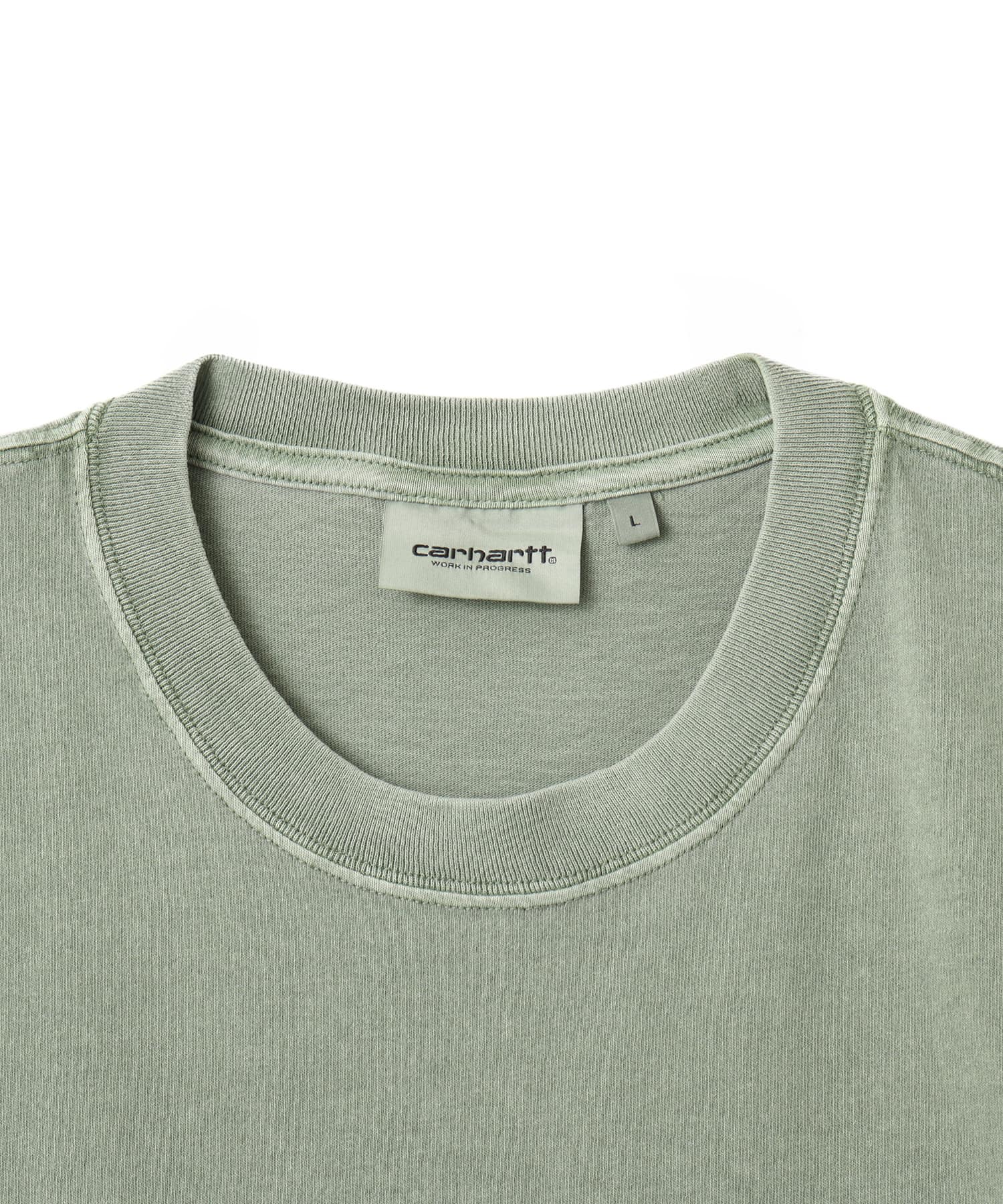 CARHARTT S/S NELSON T-SHIRT Park / garment dyedの画像