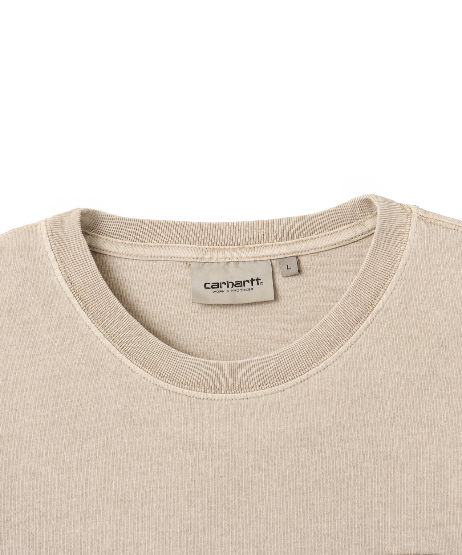 CARHARTT S/S NELSON T-SHIRT Fleur De Selの画像