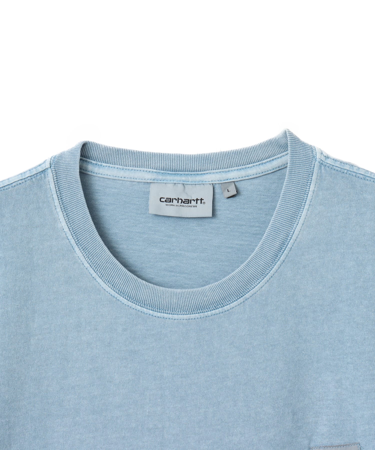 CARHARTT S/S NELSON T-SHIRT Clay Blueの画像