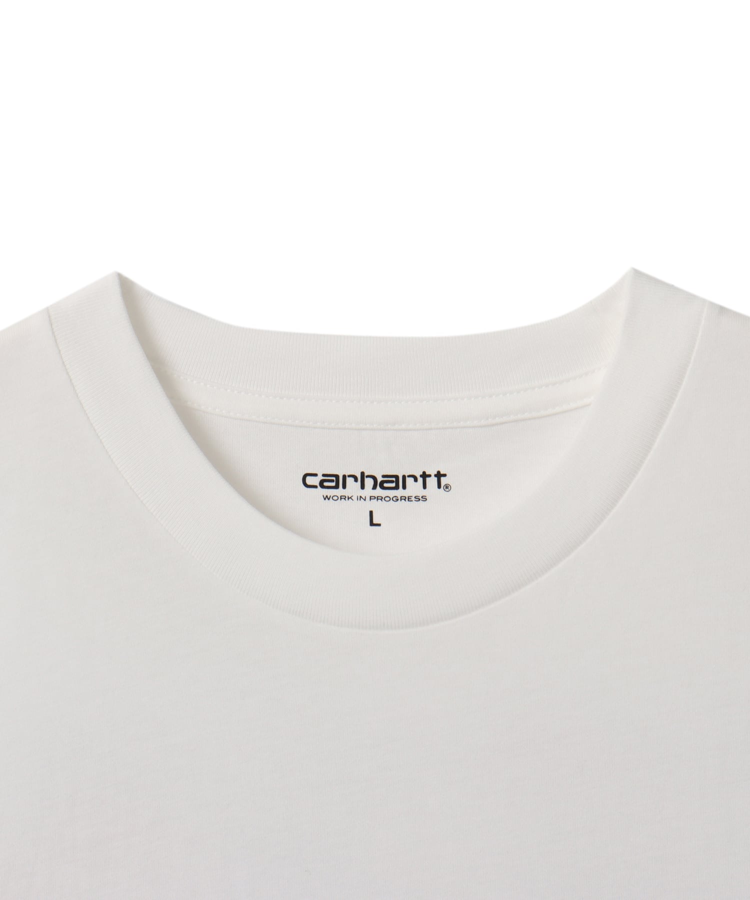 CARHARTT S/S LOGO T-SHIRT Whiteの画像