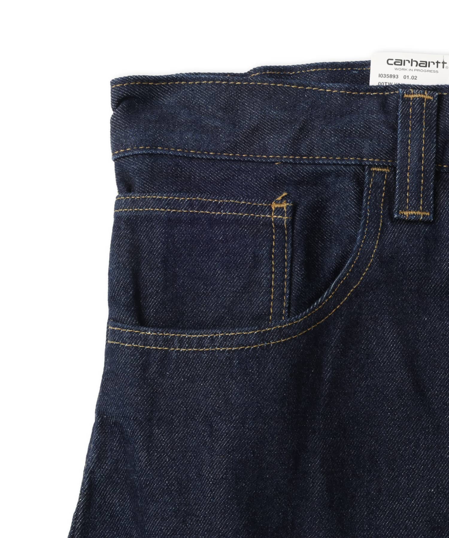 CARHARTT BRANDON PANT Blueの画像