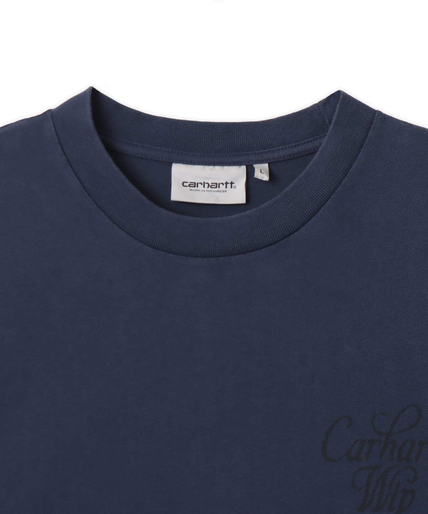 CARHARTT S/S VESTIGE T-SHIRT Blue stone washedの画像