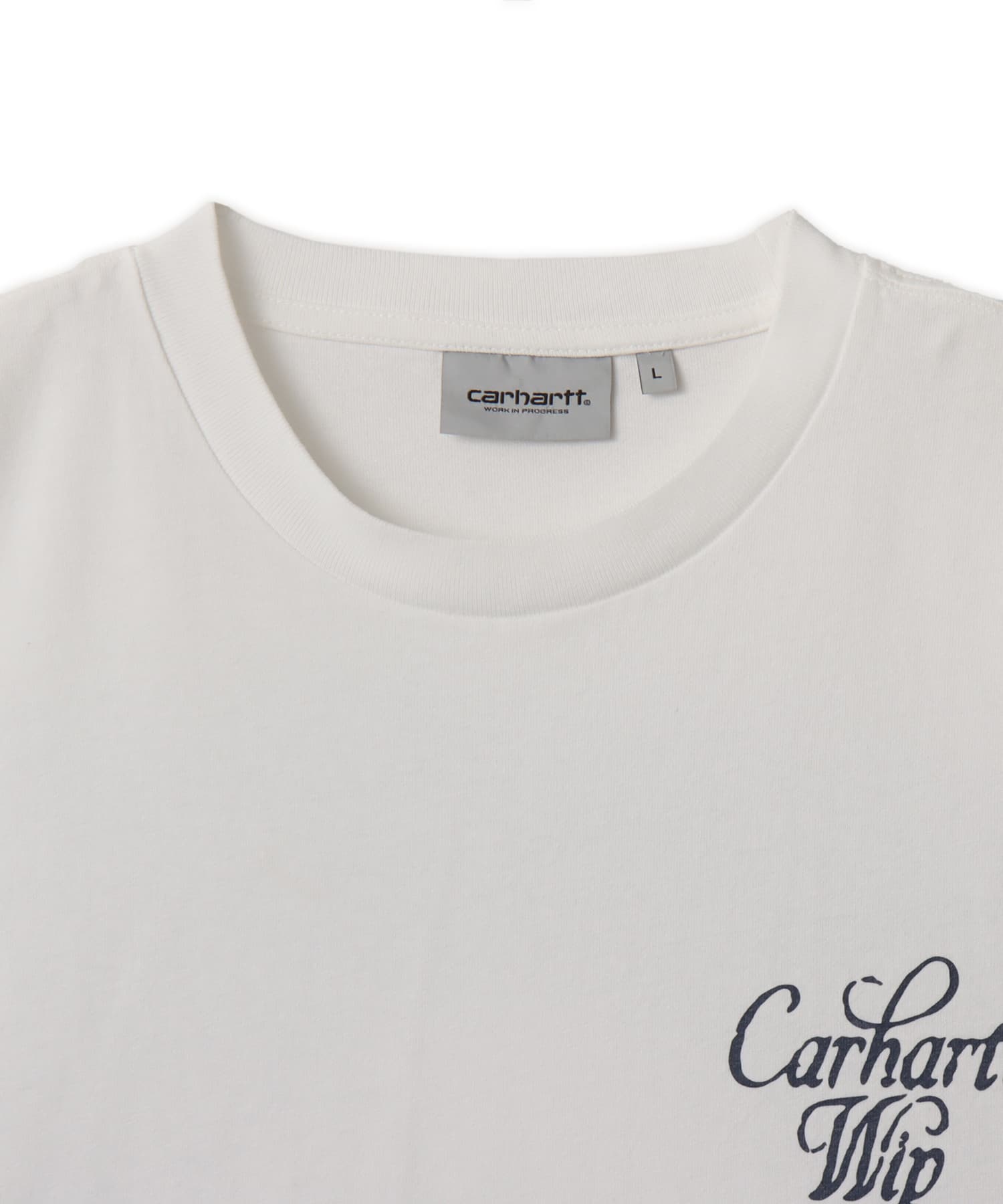 CARHARTT S/S VESTIGE T-SHIRT White stone washedの画像