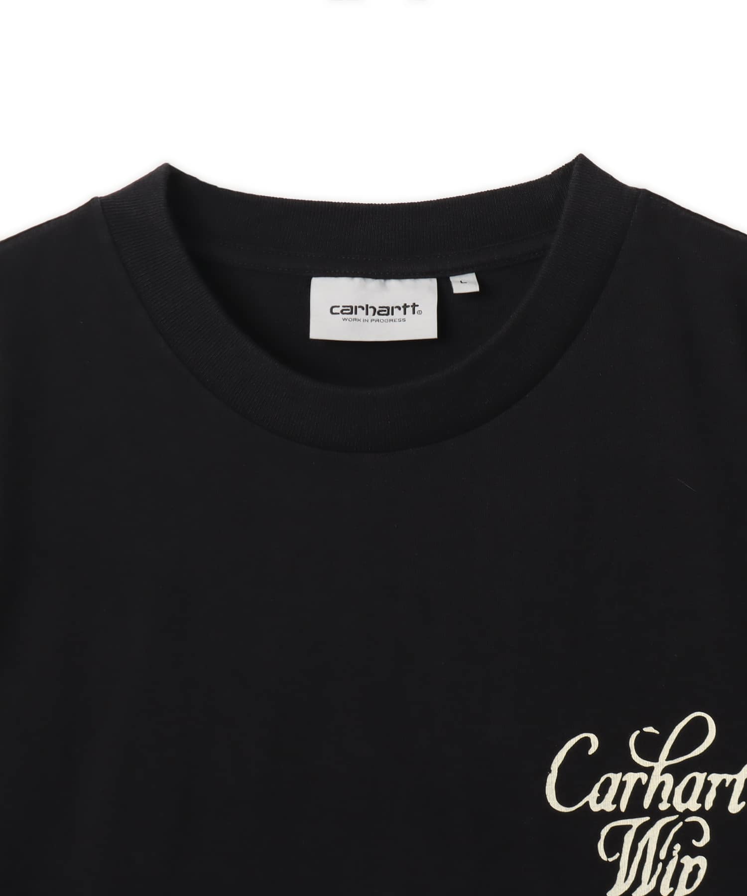 CARHARTT S/S VESTIGE T-SHIRT Black stone washedの画像