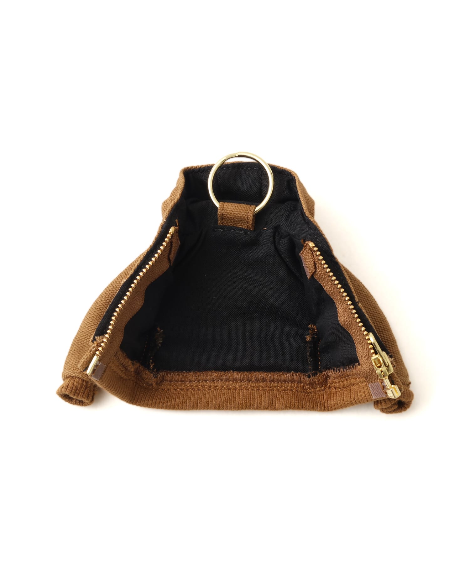 CARHARTT MINI ACTIVE JACKET KEYCHAIN Hamilton Brownの画像