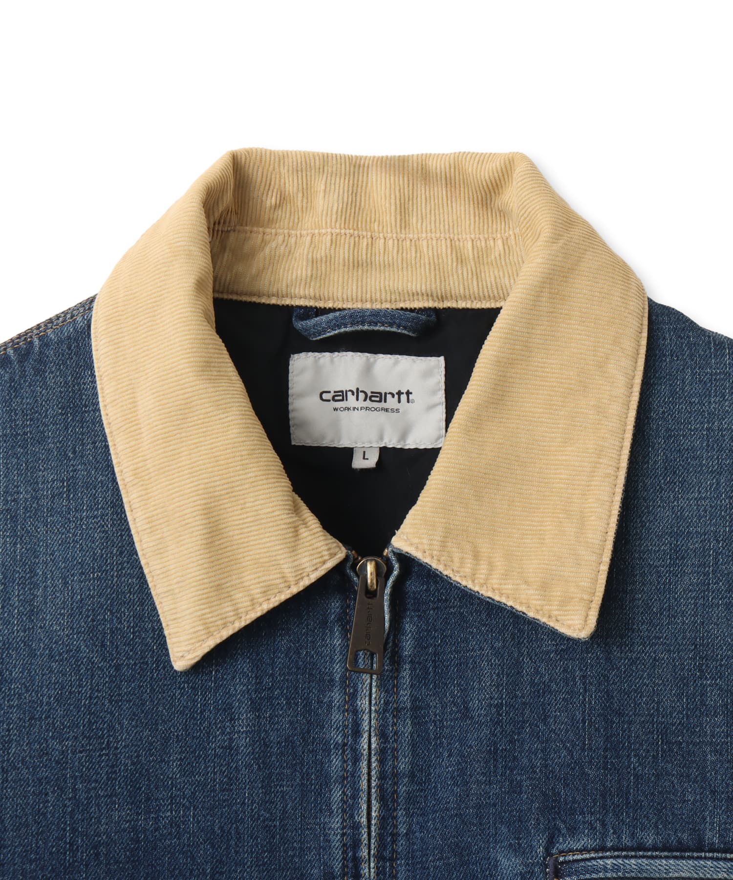 CARHARTT OG DETROIT JACKET Blue/Dusty H Brownの画像