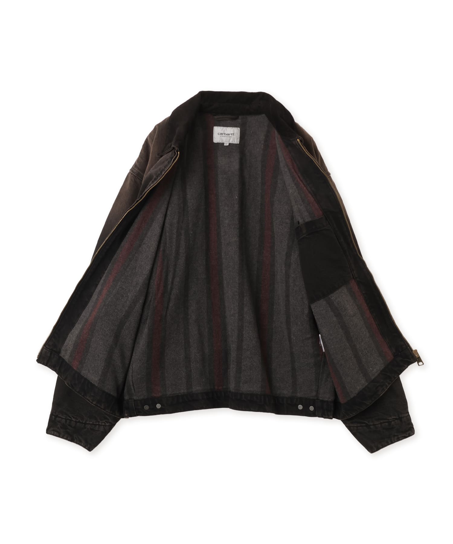 CARHARTT OG DETROIT JACKET Black / Blackの画像