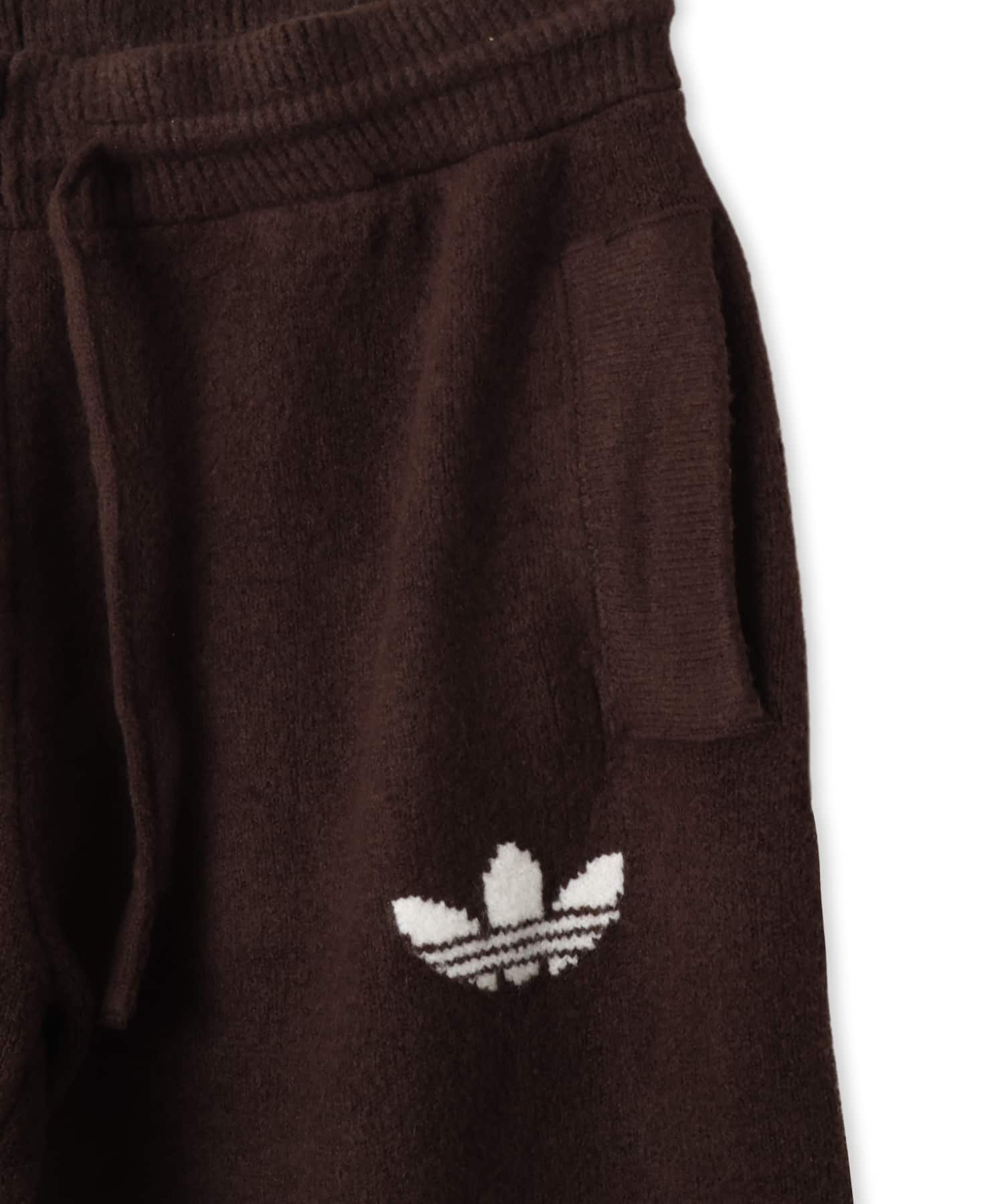 adidas ESSENTIALS KNIT PANT オーロラコーヒーの画像