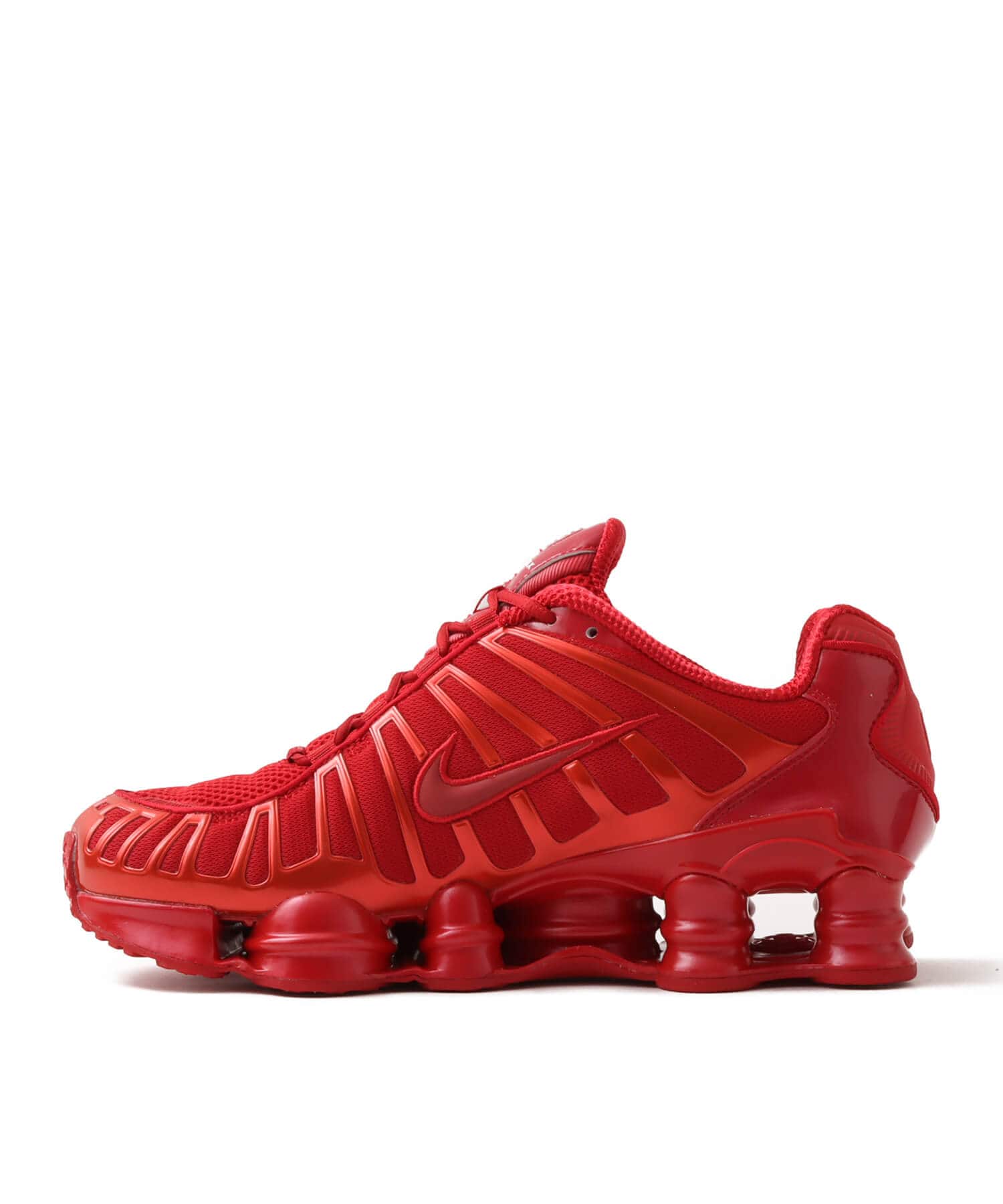 NIKE W SHOX TL GYM RED/WHITE-GYM REDの画像