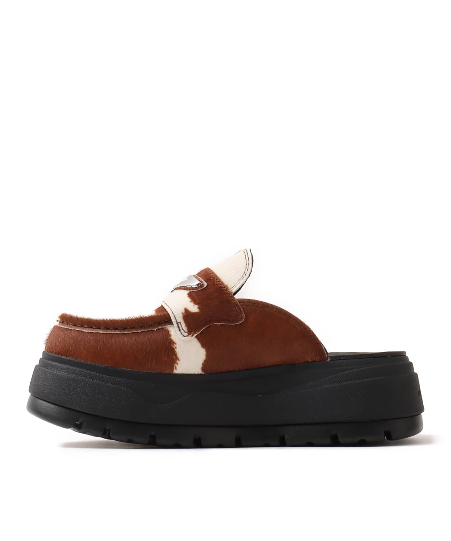 JORDAN BRAND WMNS AIR JORDAN MULE SE BLACK/METALLIC SILVER-BAROQUE BROWNの画像