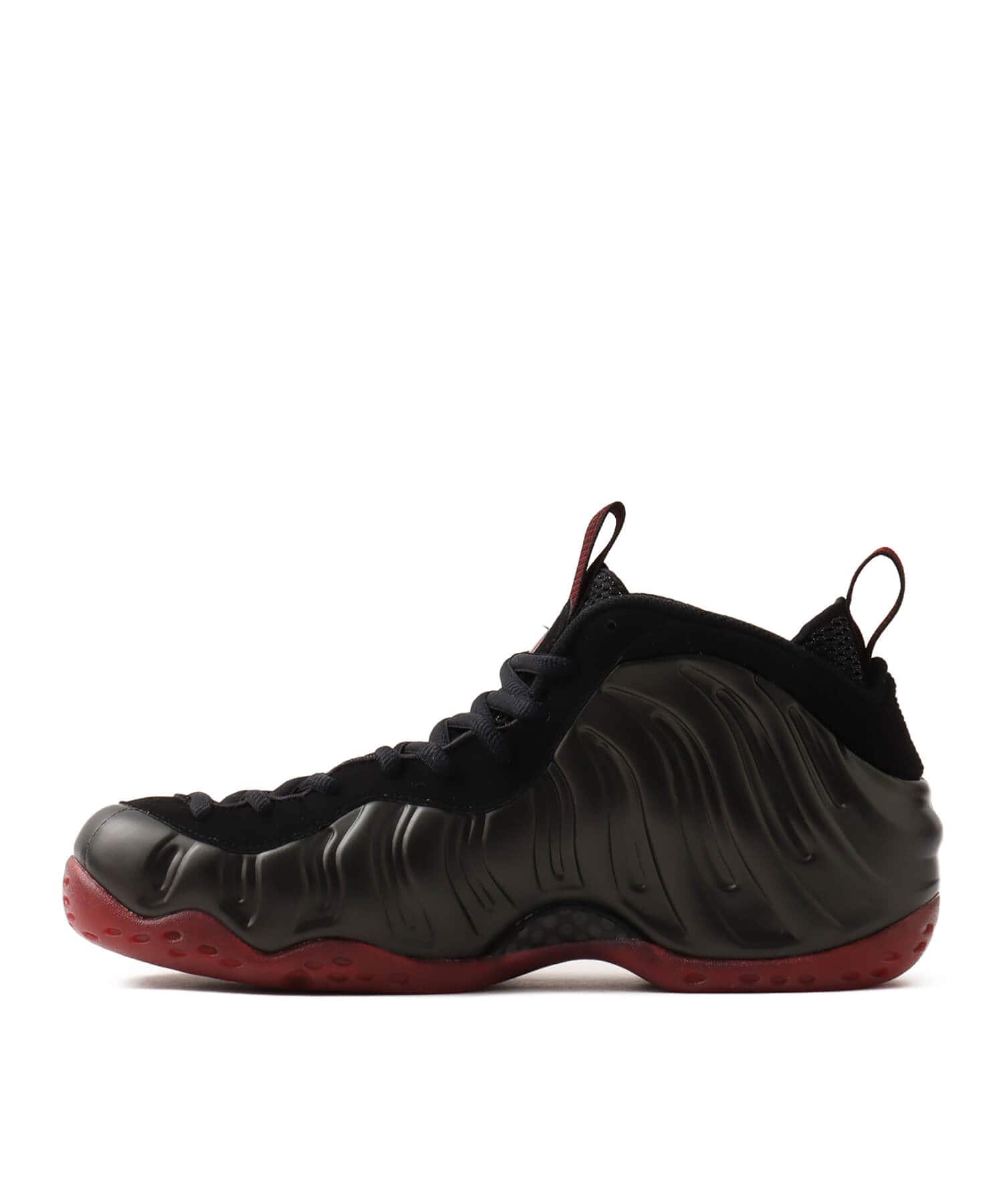 NIKE AIR FOAMPOSITE ONE BLACK/VARSITY REDの画像