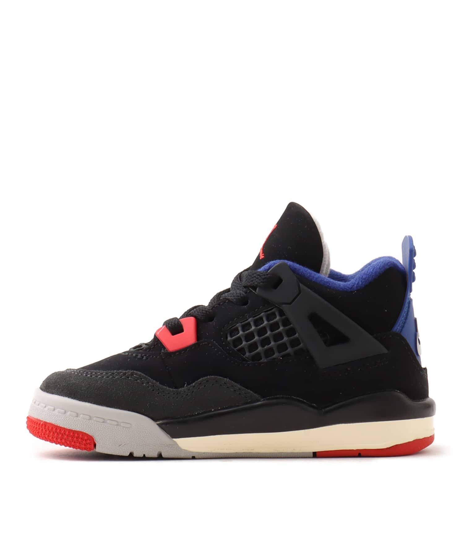 JORDAN BRAND JORDAN 4 RETRO OG (TD) BLACK/FIRE RED-DEEP ROYAL BLUEの画像