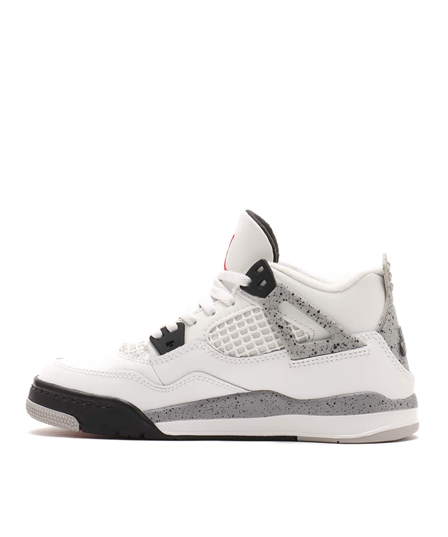 JORDAN BRAND JORDAN 4 RETRO OG (PS) SUMMIT WHITE/FIRE RED-CEMENT GREY-BLACKの画像