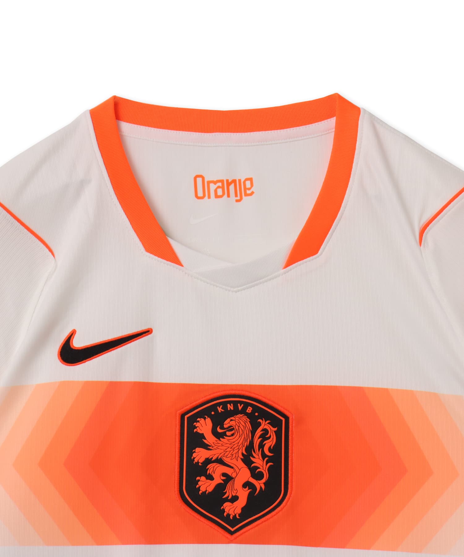NIKE KNVB M NK Dri-FIT Jersey SS Stadium Away WHITE/HYPER CRIMSON/(BLACK) (NO SPONSOR)の画像