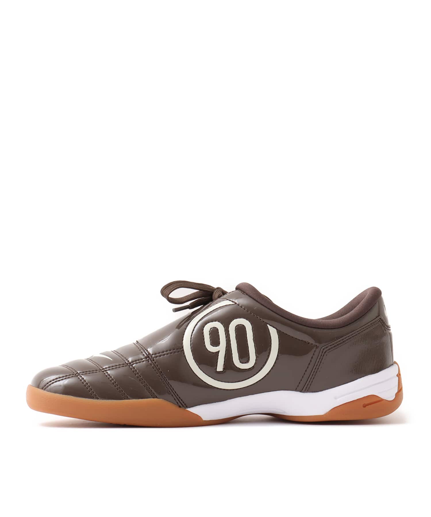 NIKE WMNS T90 BAROQUE BROWN/BLACK-WHITE-LIGHT BONEの画像