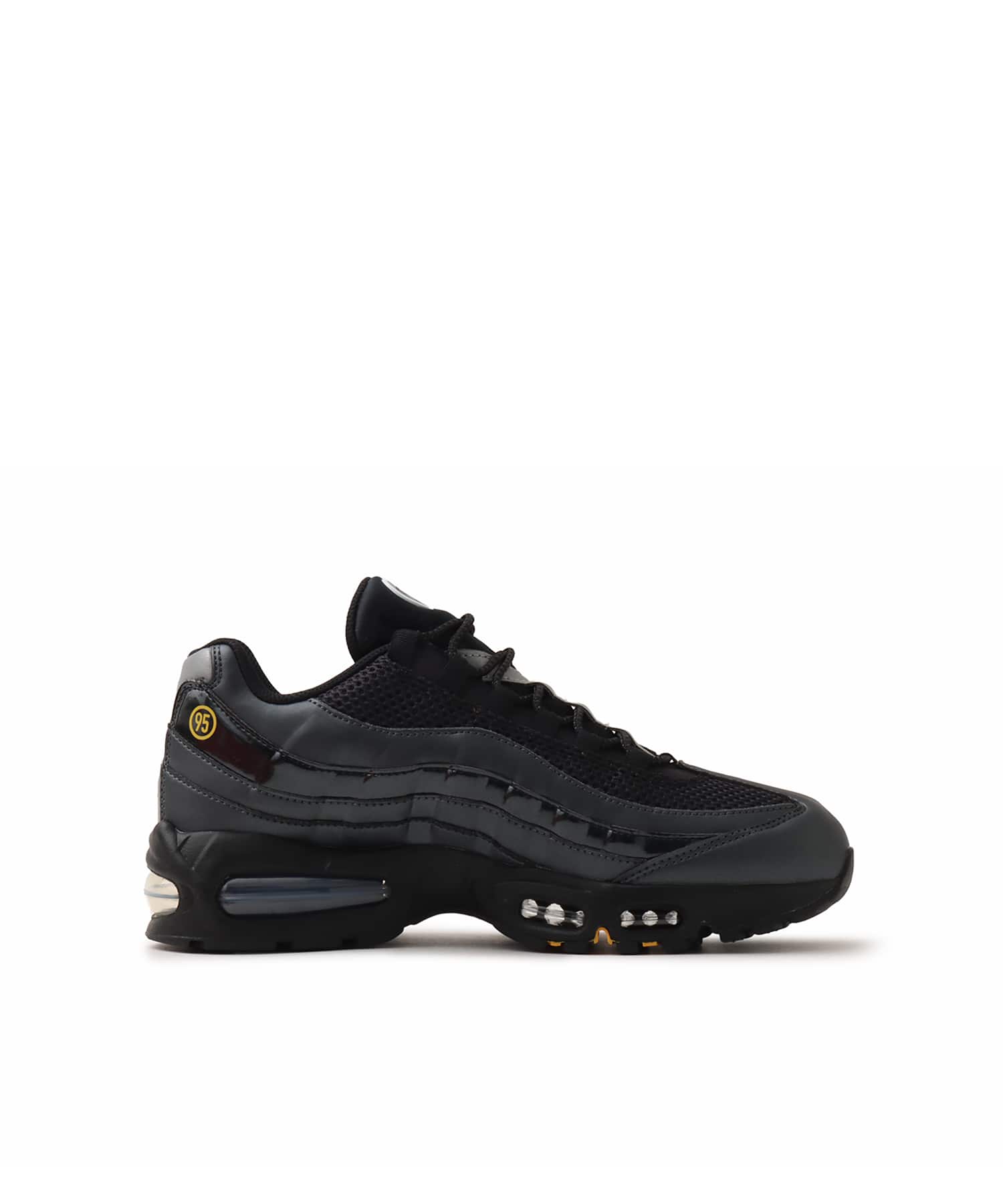 NIKE AIR MAX 95 BIG BUBBLE SE BLACK/WHITE-UNIVERSITY GOLDの画像