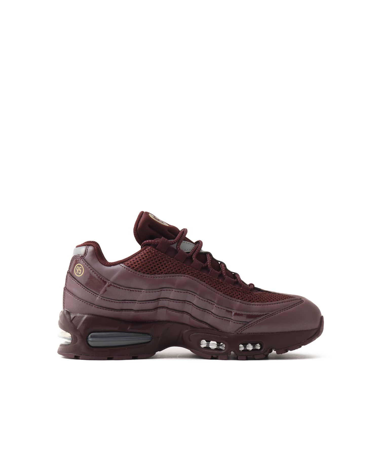 NIKE AIR MAX 95 BIG BUBBLE SE BURGUNDY CRUSH/METALLIC GOLD-BLACKの画像