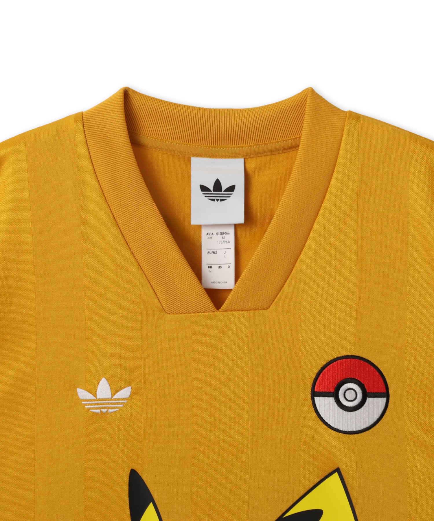 adidas POKEMON JERSEY TE プリラブドイエローの画像