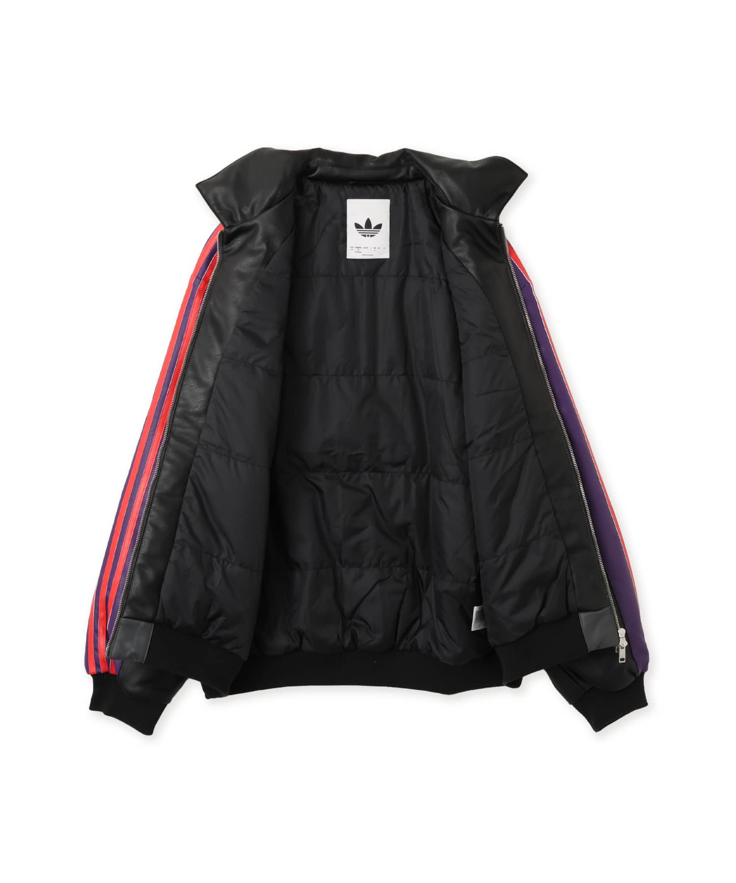 adidas POKEMON 8BALL JACKET ブラック/バイオレットの画像
