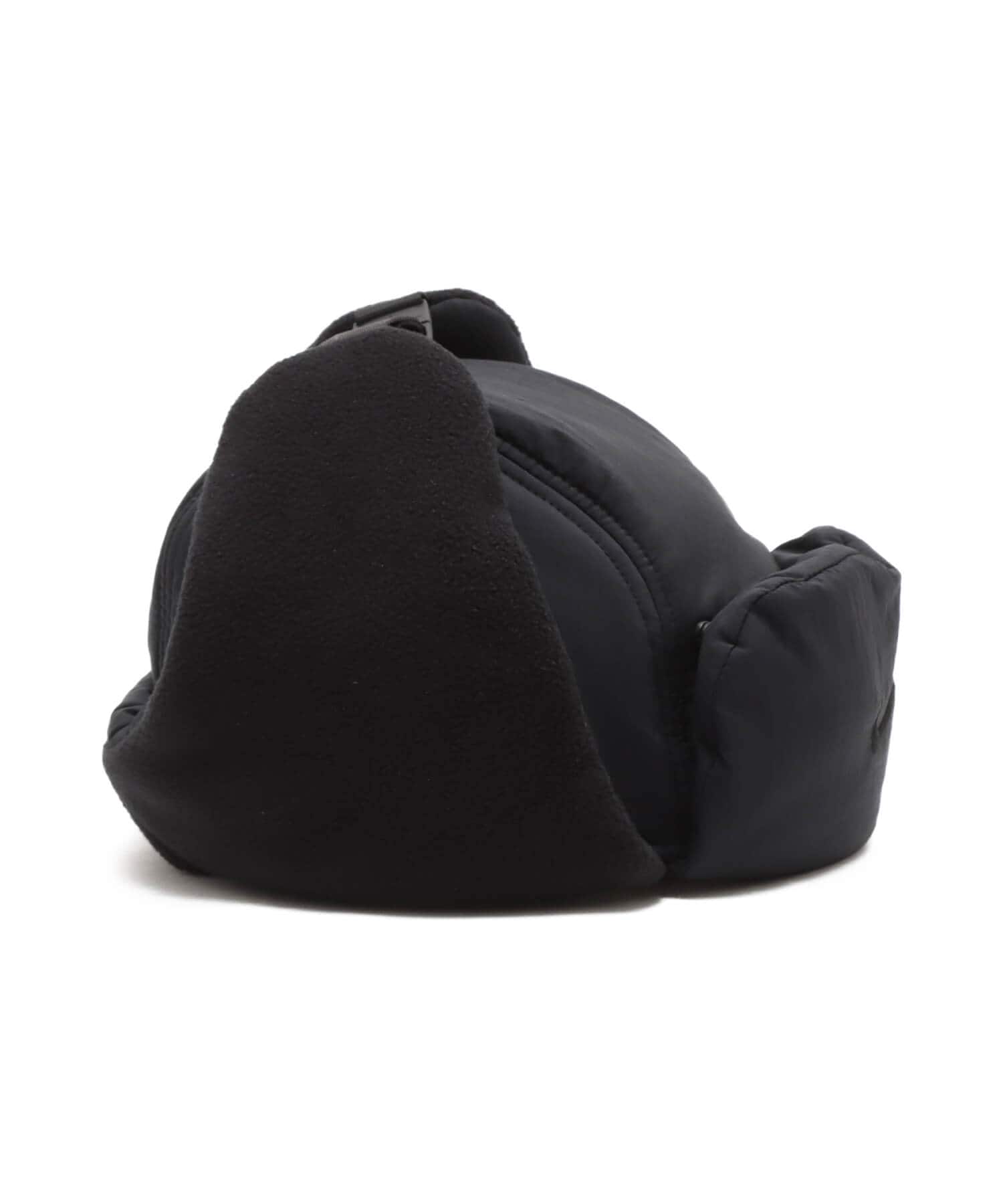 NIKE U NK FLY CAP PUFFER TRAPPER L BLACK/BLACK/SANDDRIFTの画像