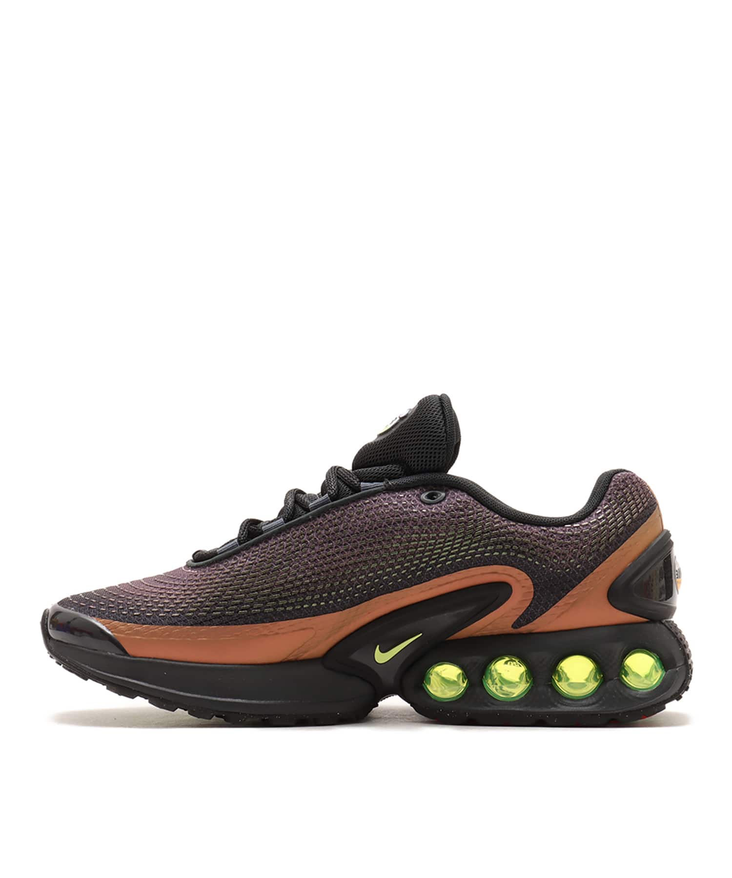 NIKE AIR MAX DN OFF NOIR/LT LEMON TWIST-LT BRITISH TANの画像